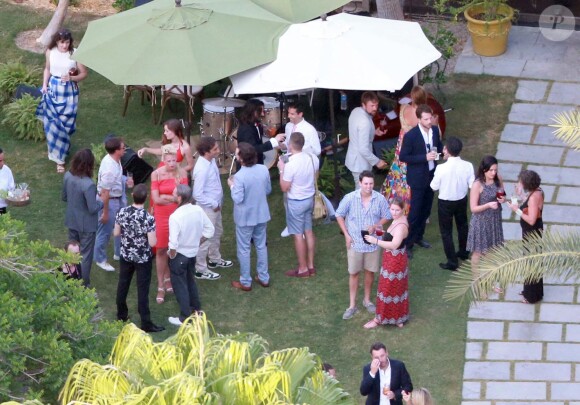 Exclusif - Mariage de Behati Prinsloo et Adam Levine à la Flora Farm à Los Cabos, le 19 juillet 2014. Parmi les invités, il y avait Jason Segel, Jonah Hill, Erin Heatherton, Coco Rocha, Robert Downey Jr. et les membres du groupe Maroon 5!