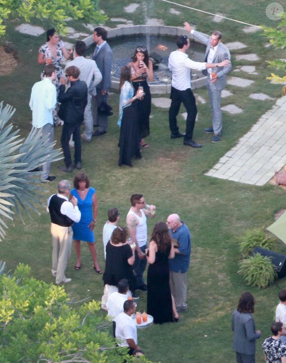 Exclusif - Mariage de Behati Prinsloo et Adam Levine à la Flora Farm à Los Cabos, le 19 juillet 2014. Parmi les invités, il y avait Jason Segel, Jonah Hill, Erin Heatherton, Coco Rocha, Robert Downey Jr. et les membres du groupe Maroon 5!