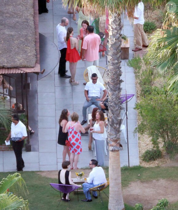 Exclusif - Mariage de Behati Prinsloo et Adam Levine à la Flora Farm à Los Cabos, le 19 juillet 2014. Parmi les invités, il y avait Jason Segel, Jonah Hill, Erin Heatherton, Coco Rocha, Robert Downey Jr. et les membres du groupe Maroon 5!