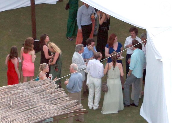 Exclusif - Mariage de Behati Prinsloo et Adam Levine à la Flora Farm à Los Cabos, le 19 juillet 2014. Parmi les invités, il y avait Jason Segel, Jonah Hill, Erin Heatherton, Coco Rocha, Robert Downey Jr. et les membres du groupe Maroon 5!