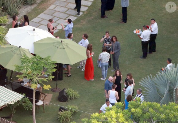Exclusif - Mariage de Behati Prinsloo et Adam Levine à la Flora Farm à Los Cabos, le 19 juillet 2014. Parmi les invités, il y avait Jason Segel, Jonah Hill, Erin Heatherton, Coco Rocha, Robert Downey Jr. et les membres du groupe Maroon 5!