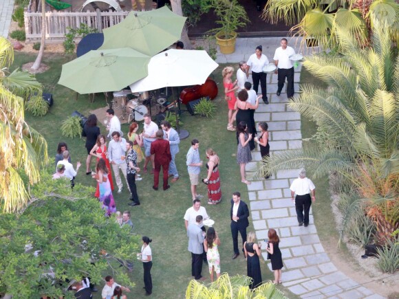 Exclusif - Mariage de Behati Prinsloo et Adam Levine à la Flora Farm à Los Cabos, le 19 juillet 2014. Parmi les invités, il y avait Jason Segel, Jonah Hill, Erin Heatherton, Coco Rocha, Robert Downey Jr. et les membres du groupe Maroon 5!
