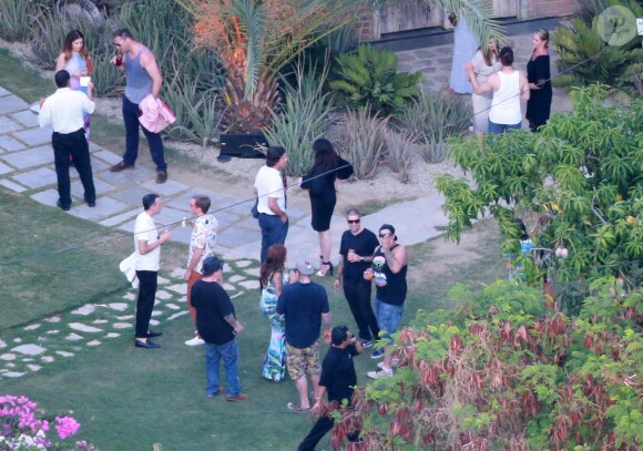 Exclusif - Mariage de Behati Prinsloo et Adam Levine à la Flora Farm à Los Cabos, le 19 juillet 2014. Parmi les invités, il y avait Jason Segel, Jonah Hill, Erin Heatherton, Coco Rocha, Robert Downey Jr. et les membres du groupe Maroon 5!