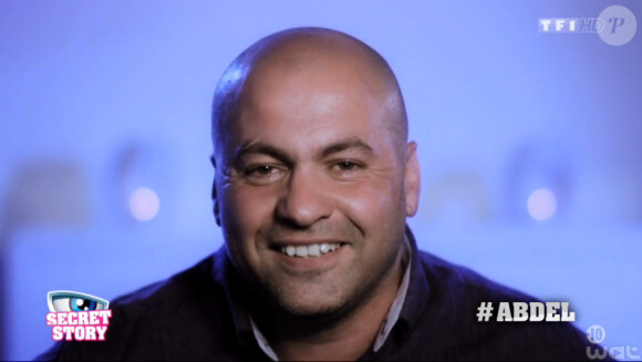 Abdel, candidat de Secret Story 8, dans son portrait (Secret Story 8, le vendredi 18 juillet 2014.)