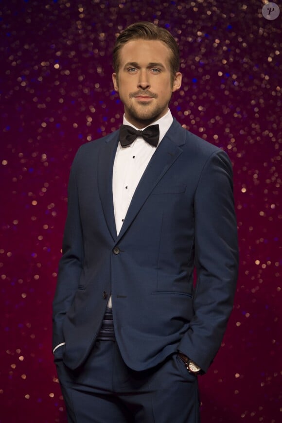 A waxwork of Ryan Gosling is unveiled at Madame Tussaud's, in central London, UK on July 23, 2014. The American actor's figure is making a 'guest appearance' at the attraction during the summer holidays. Photo by Matt Crossick/PA Photos/ABACAPRESS.COM23/07/2014 - London