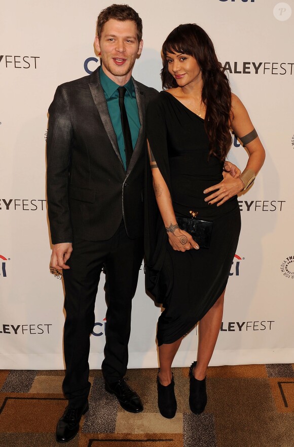 Joseph Morgan et sa femme Persia White le 22 mars 2014 à Hollywood