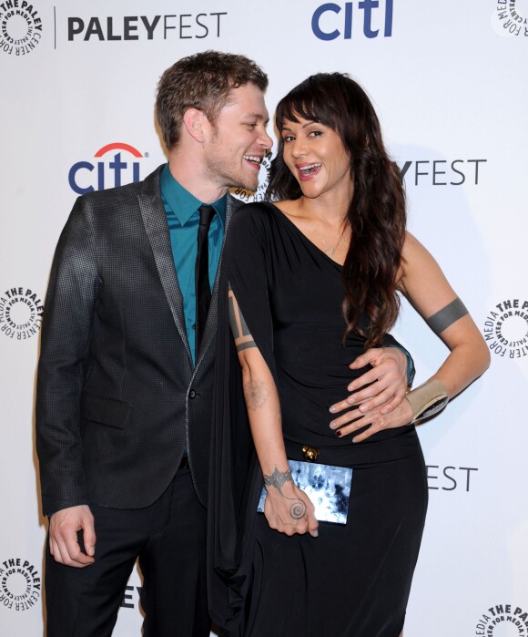 Joseph Morgan et sa femme Persia White le 22 mars 2014 à Hollywood