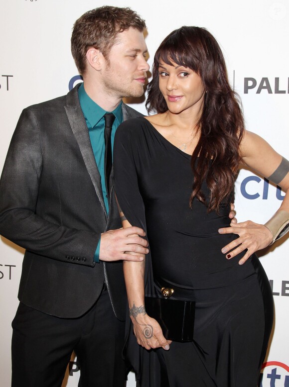 Joseph Morgan et sa femme Persia White le 22 mars 2014 à Hollywood