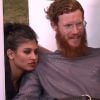 Jess et Geoffrey, de plus en plus proches, dans la quotidienne de Secret Story 8 sur TF1, le jeudi 24 juillet 2014
