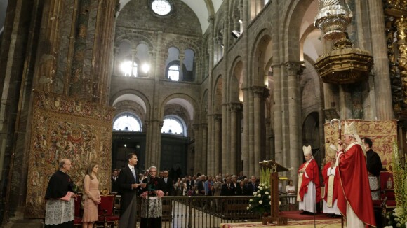 Letizia et Felipe VI d'Espagne : Solennels pour l'offrande à saint Jacques
