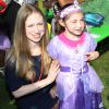 Chelsea Clinton, enceinte, à l'événement Pirate and Princess: Power of Doing Good organisé par la chaîne Disney Junior dans le quartier d'Harlem à New York, le 25 juillet 2014. La fille de Bill et Hillary Clinton s'est adressée à des enfants de 2 à 7 ans et leur famille pour leur rappeller l'importance de s'investir pour faire le bien autour de soi. 