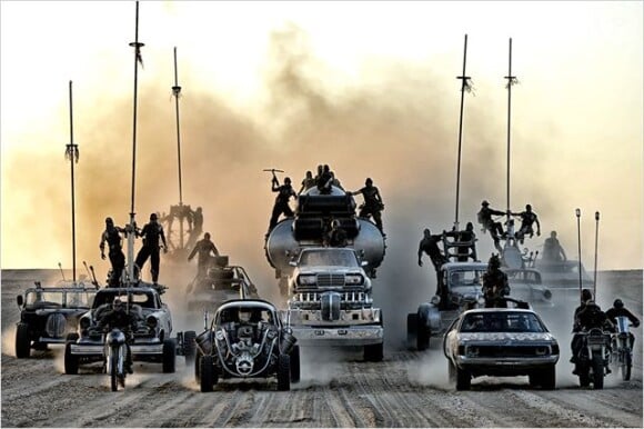 Des bolides hurlants pour Mad Max : Fury Road.
