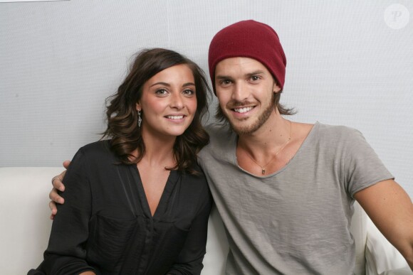 Portrait de Priscilla Betti et Florent Torres, à Paris en juin 2014.