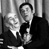 Jerry Lewis remet le César d'honneur à Louis de Funès en 1980
