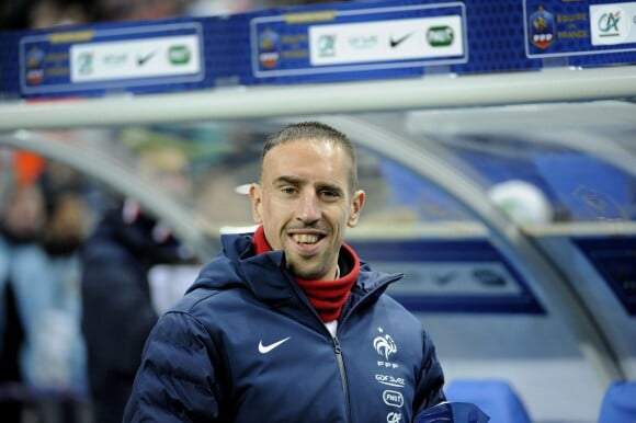 Franck Ribéry lors du match amical entre la France et les Pays-Bas au Stade de France à Saint-Denis, le 5 mars 2014