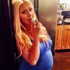 Christina Aguilera a célébré l'arrivée imminente de son deuxième enfant, une petite fille, fruit de ses amours avec son fiancé Matthew Rutler, le 12 juillet 2014.