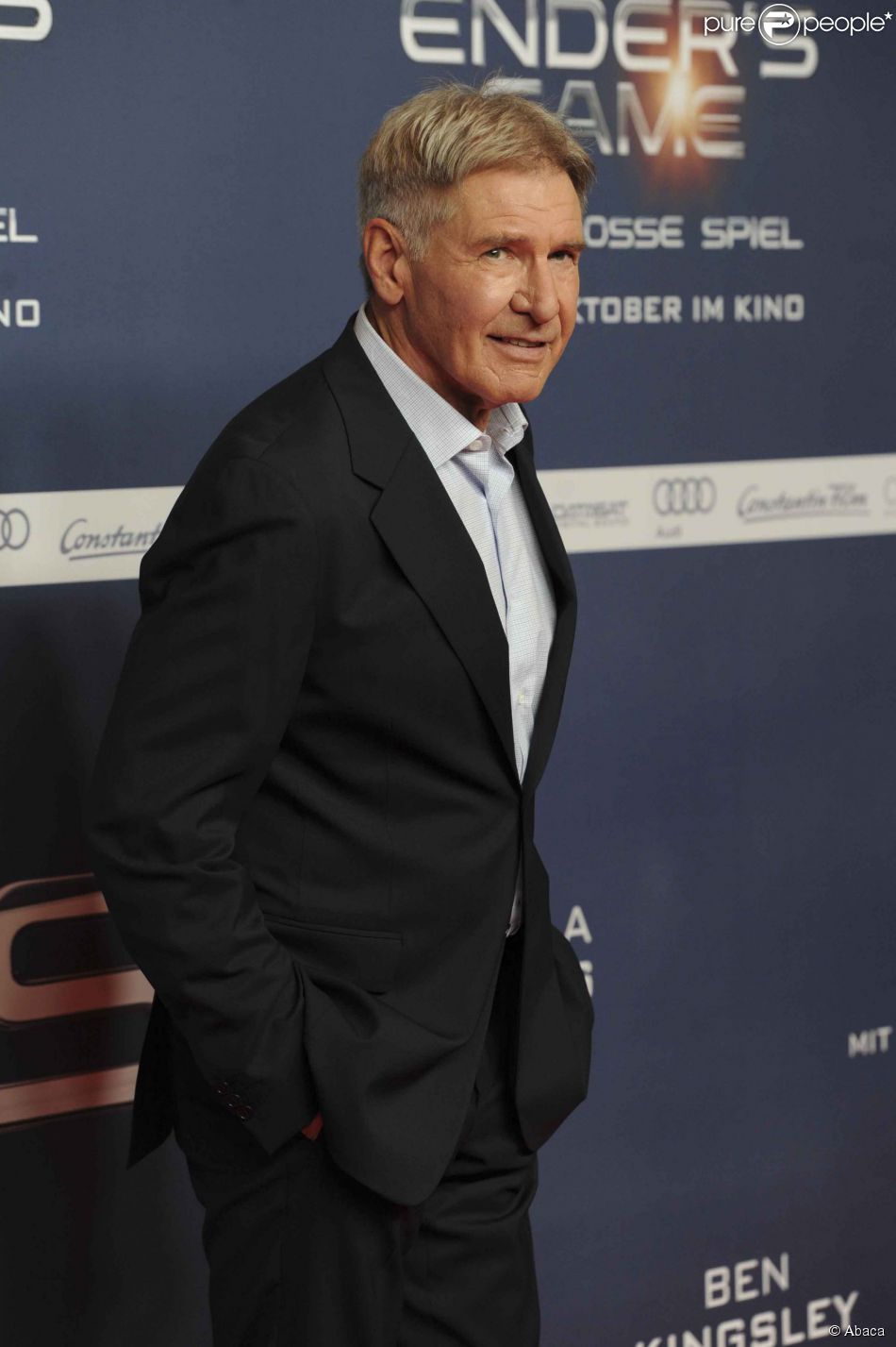Harrison Ford à Berlin, le 6 octobre 2013.