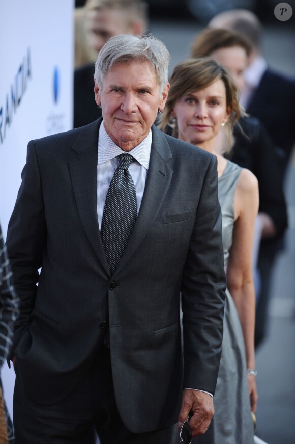 Harrison Ford et Calista Flockhart à Los Angeles, le 8 août 2013.