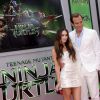 Megan Fox et Will Arnett à la première du film "Teenage Mutant Ninja Turtles" à Westwood, le 3 août 2014.