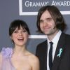 Zooey Deschanel et son désormais ex-mari Ben Gibbard à la 51e cérémonie des Grammy Awards à Los Angeles le 8 février 2009.