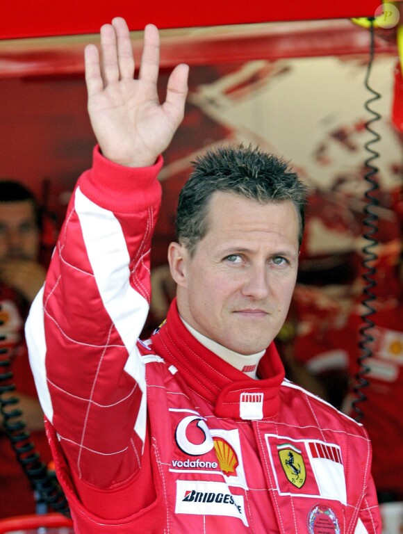 Michael Schumacher à Indianapolis, le 17 juin 2005.