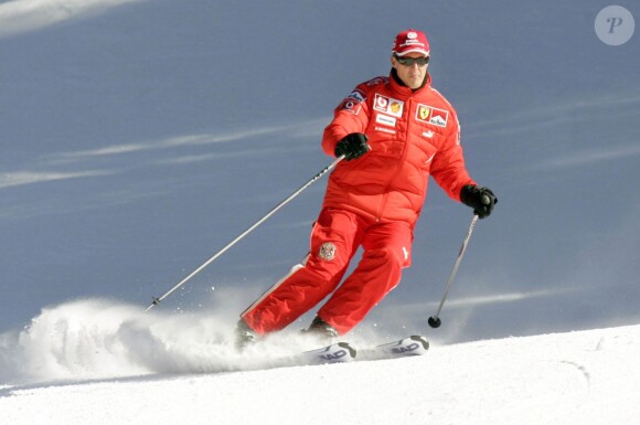 Michael Schumacher en Italie, le 12 janvier 2006. 