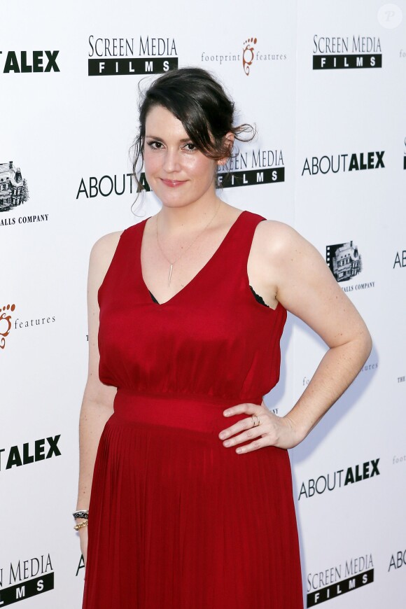 Melanie Lynskey à la première du film About Alex aux ArcLight Hollywood, à Los Angeles, le 6 août 2014.