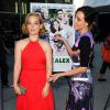 Aubrey Plaza et Jane Levy à la première du film About Alex aux ArcLight Hollywood, à Los Angeles, le 6 août 2014.