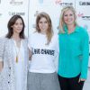 La chanteuse Natalie Imbruglia, la princesse Beatrice d'York et Holly Branson ont encouragé Sam Branson et son équipe au départ du Virgin Strive Challenge, le 7 août 2014 à Londres
