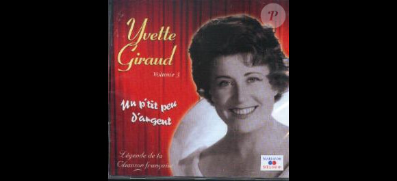 Pochette du titre Un petite peu d'argent de la chanteuse Yvette Giraud.