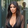 Kim Kardashian se rend à la station de radio SiriusXM à New York, le 11 août 2014.