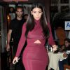 Kim Kardashian quitte le restaurant Cipriani à New York. Le 11 août 2014.