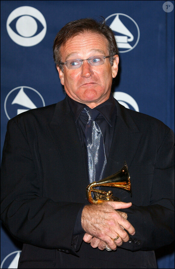 Robin Williams lors des Grammy Awards en 2003