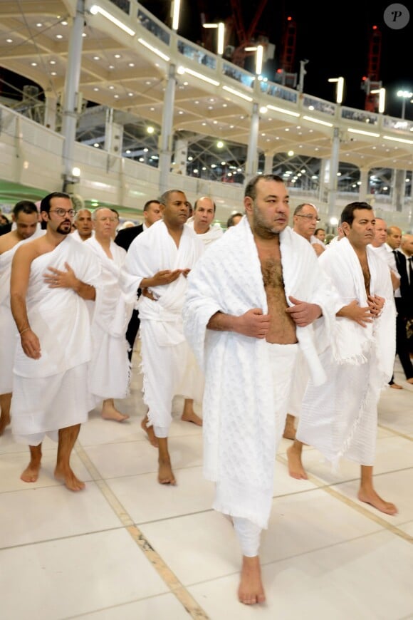 Le roi Mohammed VI du Maroc en pélerinage à La Mecque le 21 juillet 2014