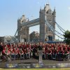 Le prince Harry était présent pour la présentation de l'équipe britannique, riche de 130 représentants, engagée pour les premiers Invictus Games (10-14 septembre 2014), lors d'une conférence de presse à Potters Fields Park à Londres, le 13 août 2014