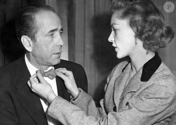 Lauren Bacall et Humphrey Bogart à Londres en 1951