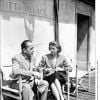 Humphrey Bogart et Lauren Bacall à Venise en Italie en 1951
