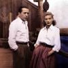 Humphrey Bogart et Lauren Bacall dans le film Key Largo, 1948.