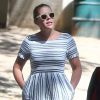 Exclusif - Busy Philipps a amené sa fille Birdie Silverstein jouer dans un parc à Los Feliz. Le 14 août 2014.