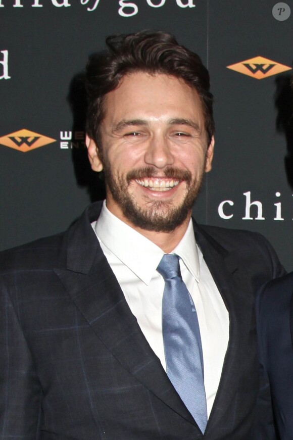 James Franco lors de la première du film "Child of God" à New York, le 30 juillet 2014.