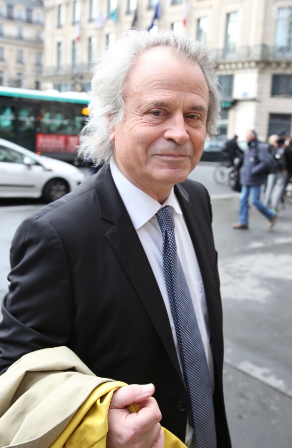 Franz Olivier Giesbert à Paris le 3 mars 2014