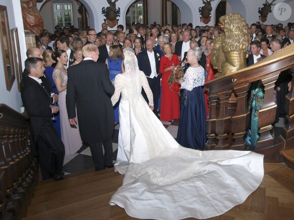 Mariage religieux de la princesse Nathalie de Sayn-Wittgenstein-Berleburg et Alexander Johannsmann le 18 juin 2011 à Bad Berleburg.