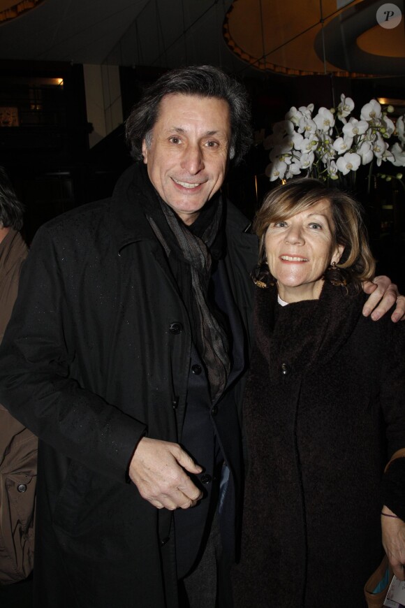Patrick de Carolis et Carol-Ann en mars 2012 à Paris.