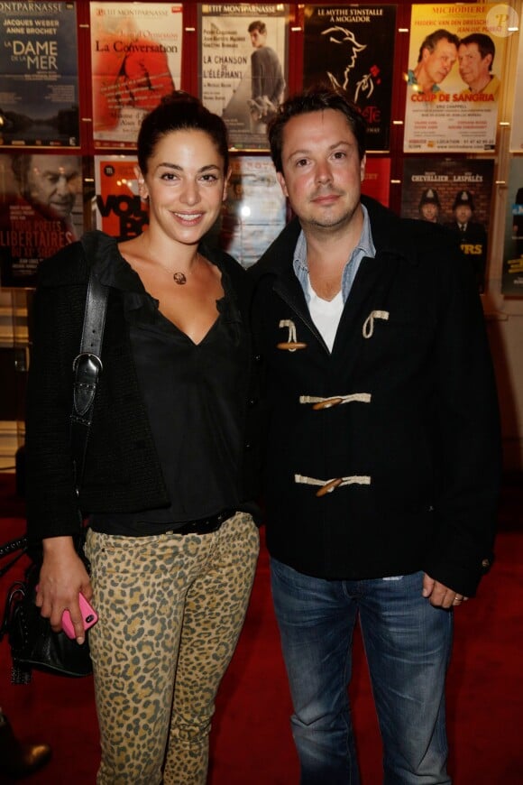 Davy Sardou et Noémie Elbaz à Paris, le 11 septembre 2013.