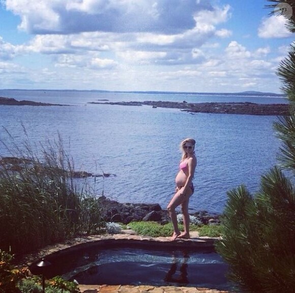 Ali Larter prend la pose sur Instagram, le 19 août 2014.