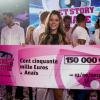 Anaïs grande gagnante de Secret Story 7 avec son chèque de 150.000 euros !
