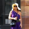 Mariah Carey dans les rues de New York, le 25 août 2014.