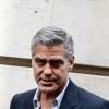 George Clooney à Paris, le 16 juillet 2013.