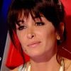 Jenifer émue aux larmes dans The Voice Kids, le 30 août 2014 sur TF1.