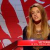 Victoria dans The Voice Kids, le 30 août 2014 sur TF1.